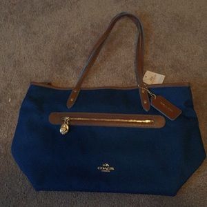 Coach Brand New blue purse